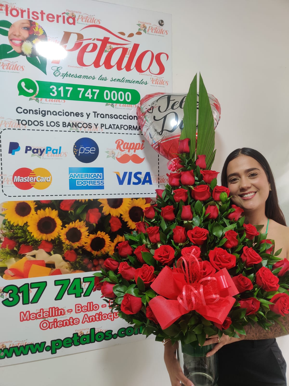 Floristería Pétalos en Envigado